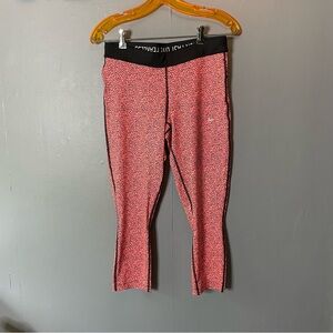 Nike Relay Dri-FIT Foldover Capri Running Womens Active Pants size large